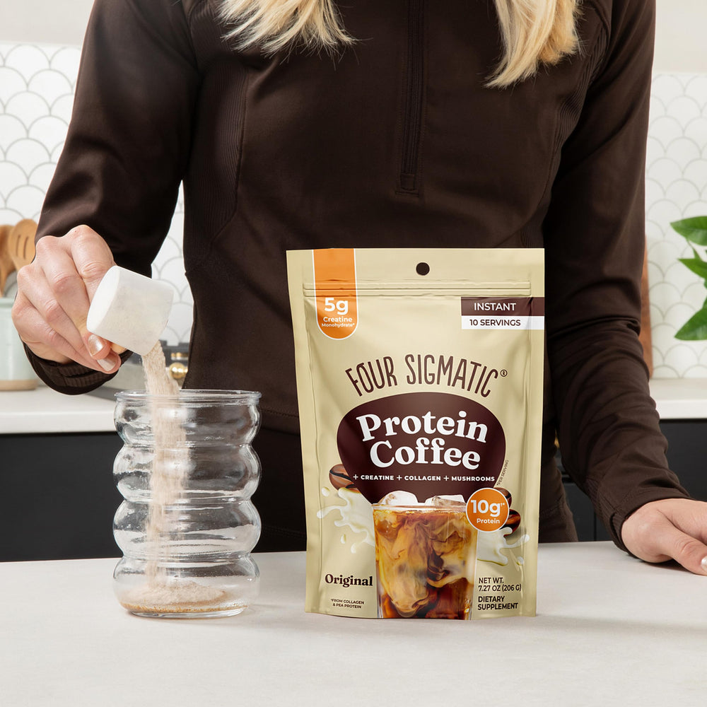 Four Sigmatic extracto de Lion's Mane en primer plano funcional