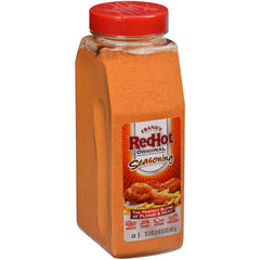 Frank's RedHot detalle del polvo que resalta textura y sabor concentrado