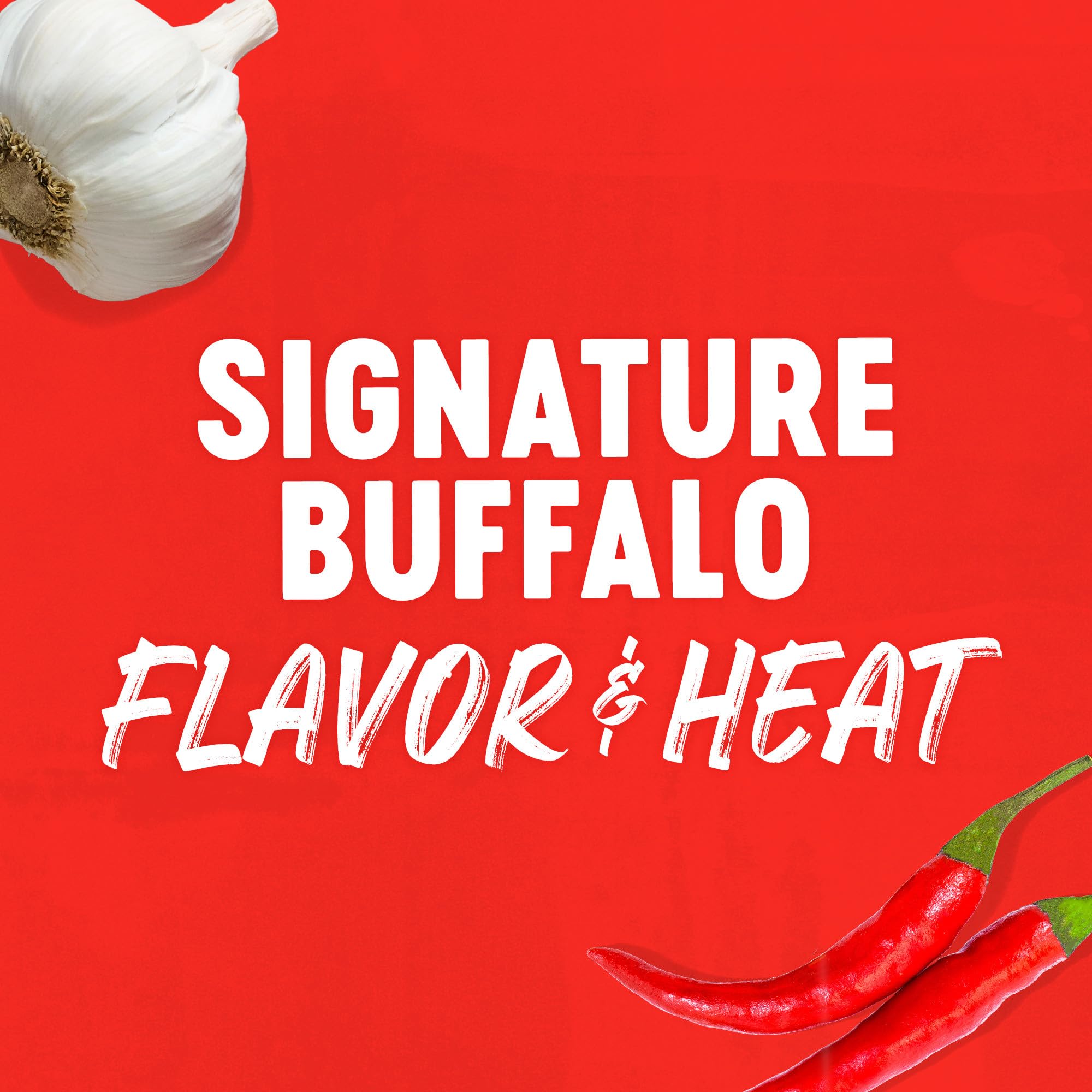 Frank’s RedHot en alitas resaltando sabor buffalo clásico