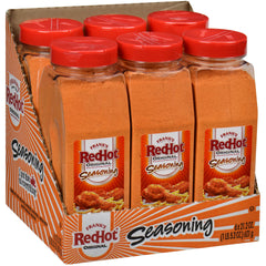 Frank's RedHot envase frontal mostrando la marca y facilidad de uso
