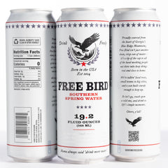 Free Bird primer plano de la textura del aluminio que mantiene el agua fría