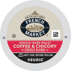 FRENCH MARKET cápsula inserta en máquina preparando un espresso, muestra facilidad de uso