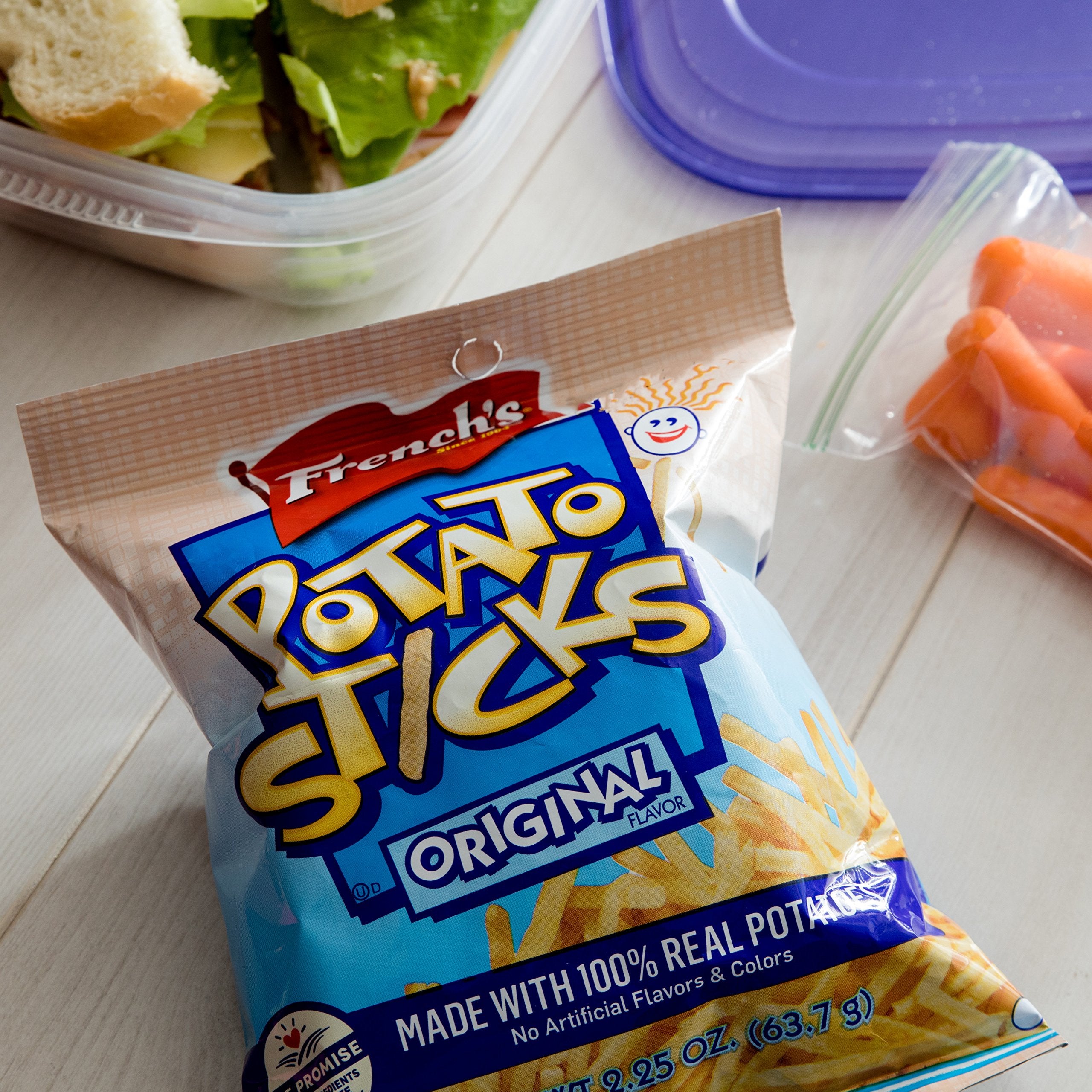 French's en burger - topping crujiente que realza sabor y textura