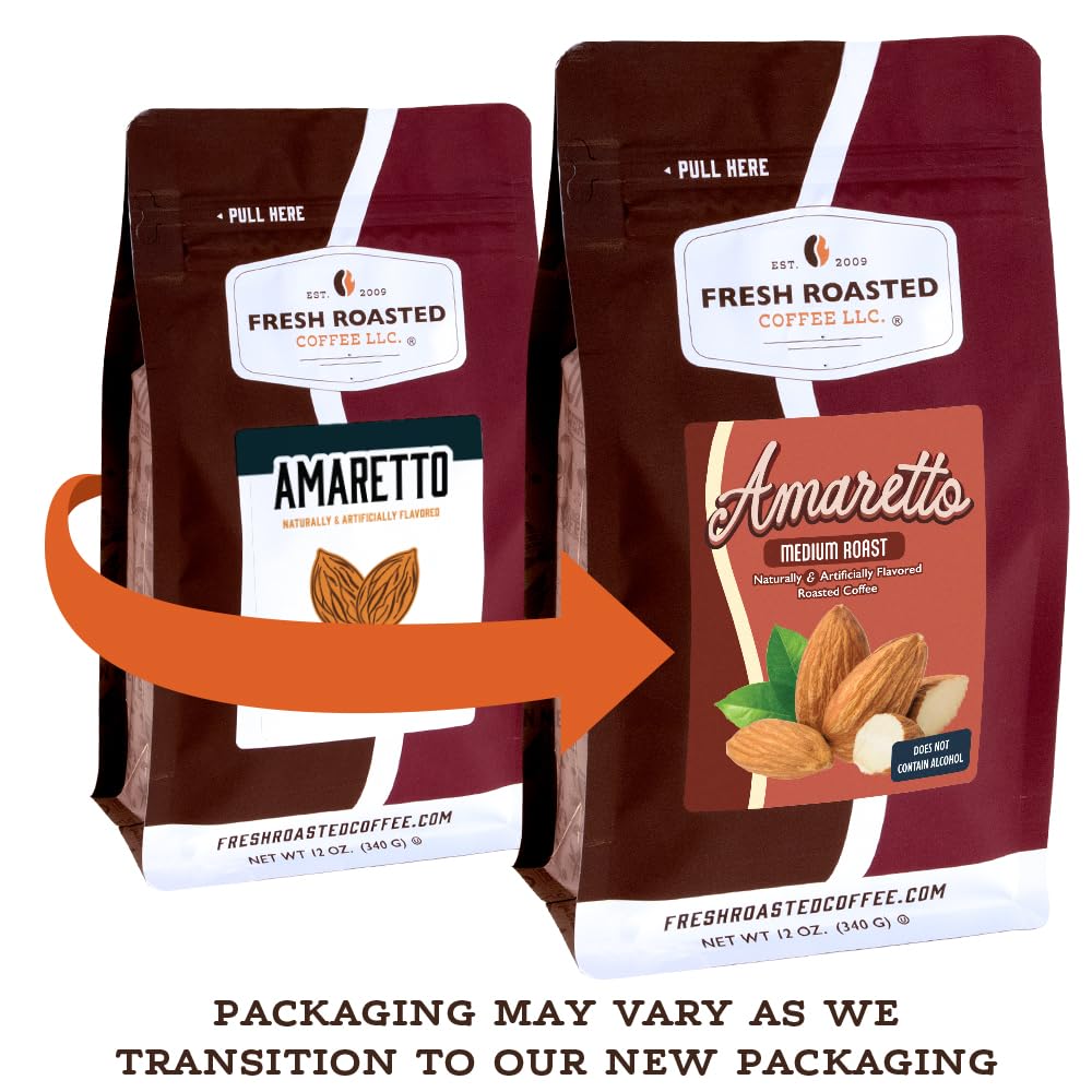 Fresh Roasted Coffee bolsa abierta con válvula y cierre resellable que conserva frescura