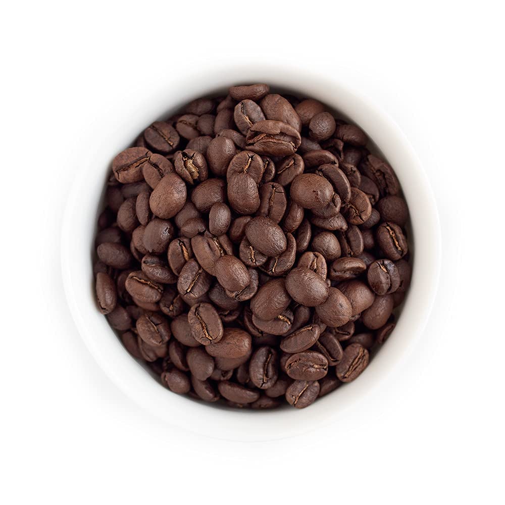 Fresh Roasted Coffee etiqueta con sellos USDA Organic y Fair Trade que garantizan origen certificado
