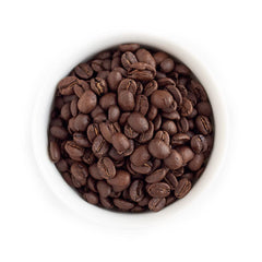 Fresh Roasted Coffee etiqueta con sellos USDA Organic y Fair Trade que garantizan origen certificado