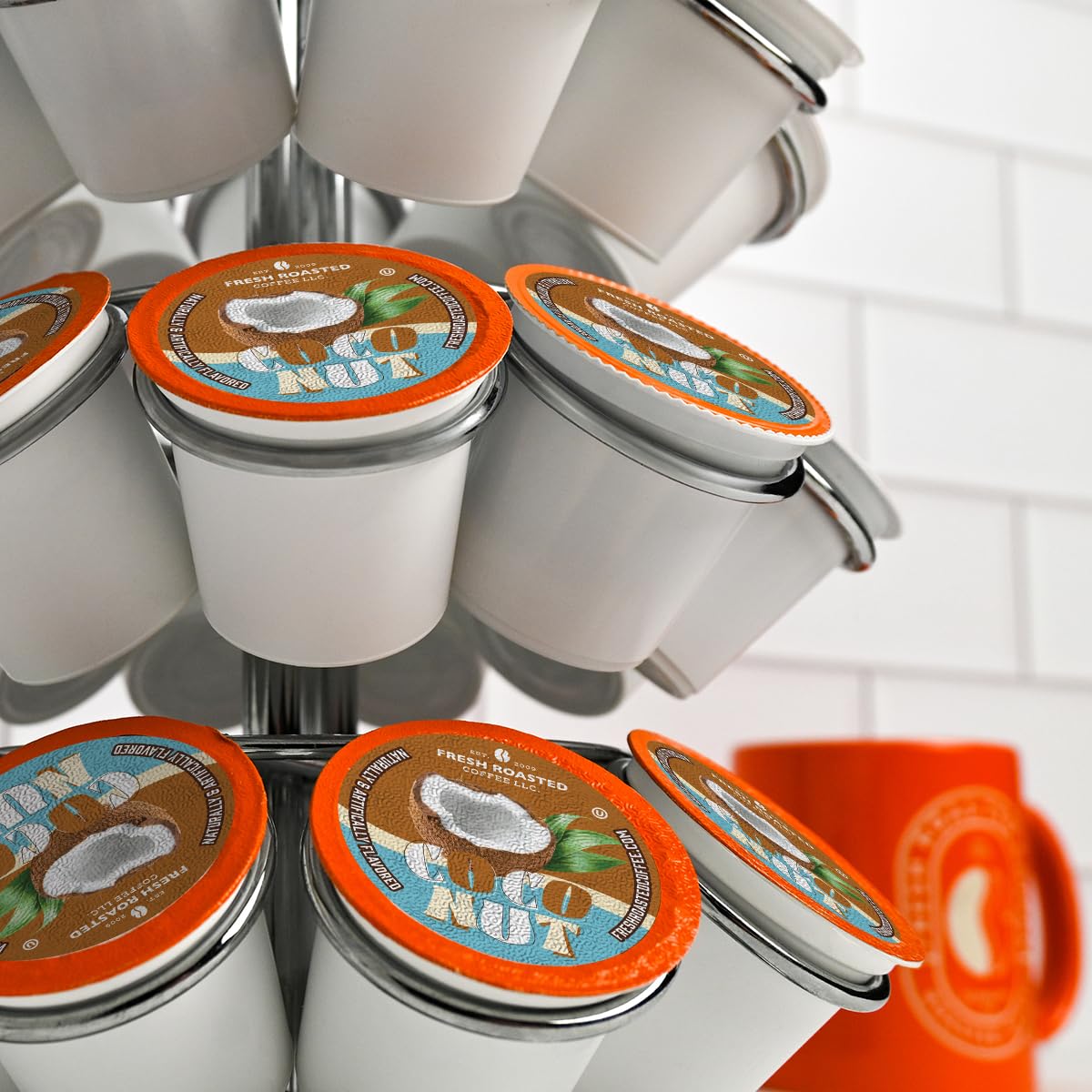 Fresh Roasted Coffee etiqueta OU Kosher evidente para consumidores con esa necesidad