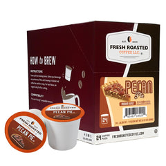 Fresh Roasted Coffee frente del paquete con diseño y beneficio de conservación del aroma