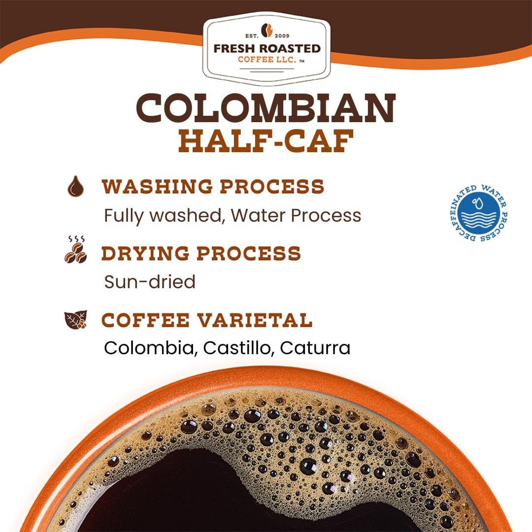 Fresh Roasted Coffee tazas servidas que muestran consistencia y aroma equilibrado