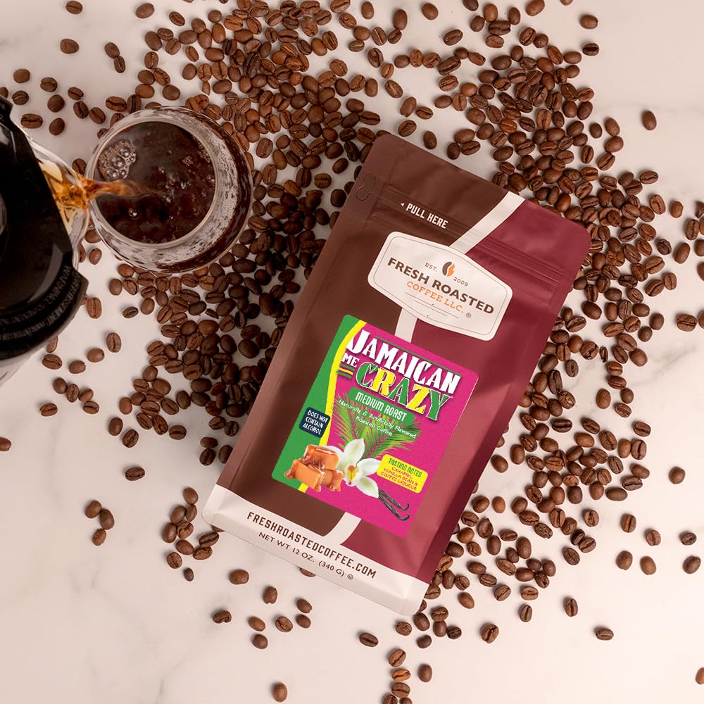 Fresh Roasted Coffee paquete en cafetera de goteo listo para preparar en casa