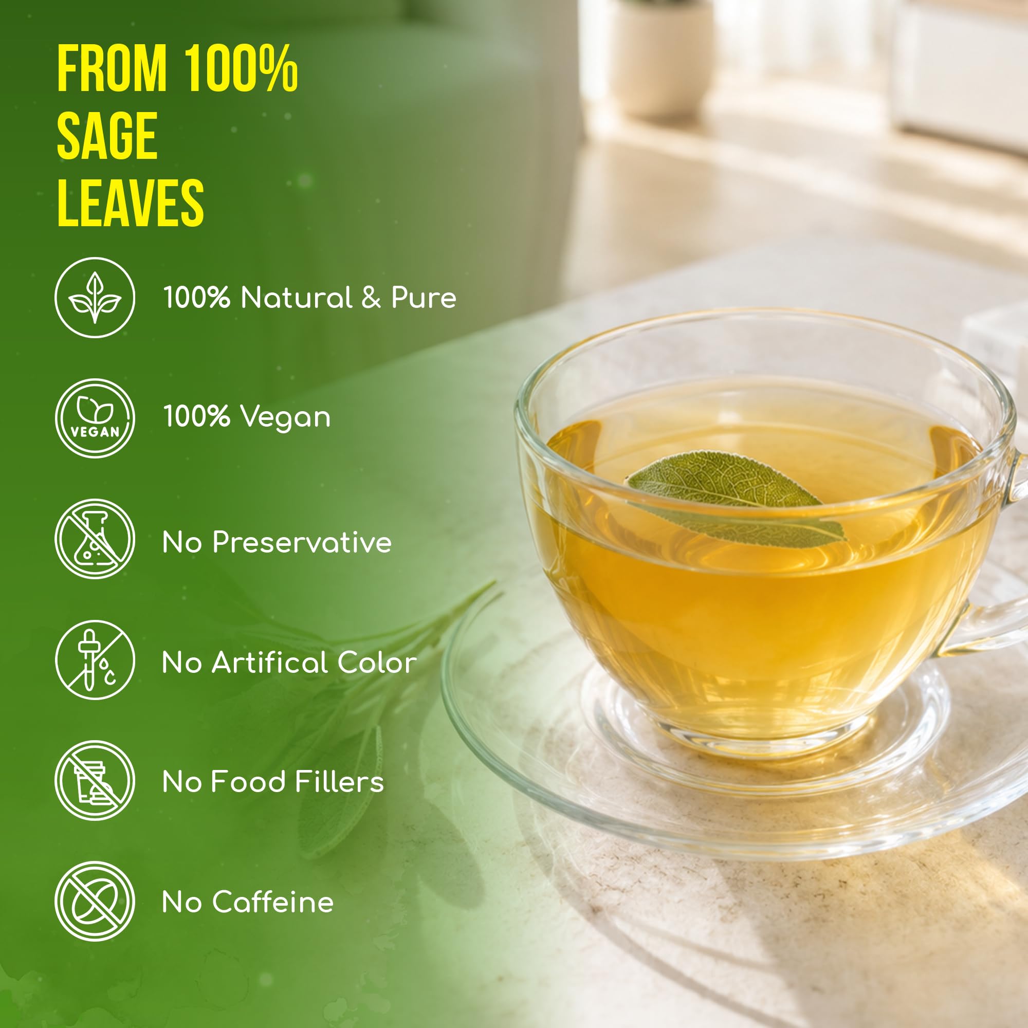 FreshDrinkUS bolsita infusionándose en taza para una bebida sin cafeína