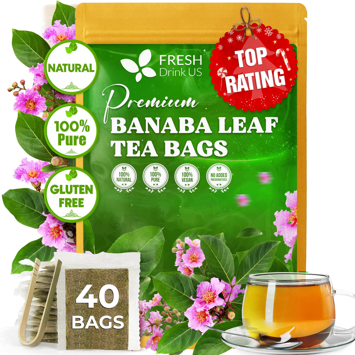 FreshDrinkUS bolsita frontal mostrando empaque y cantidad