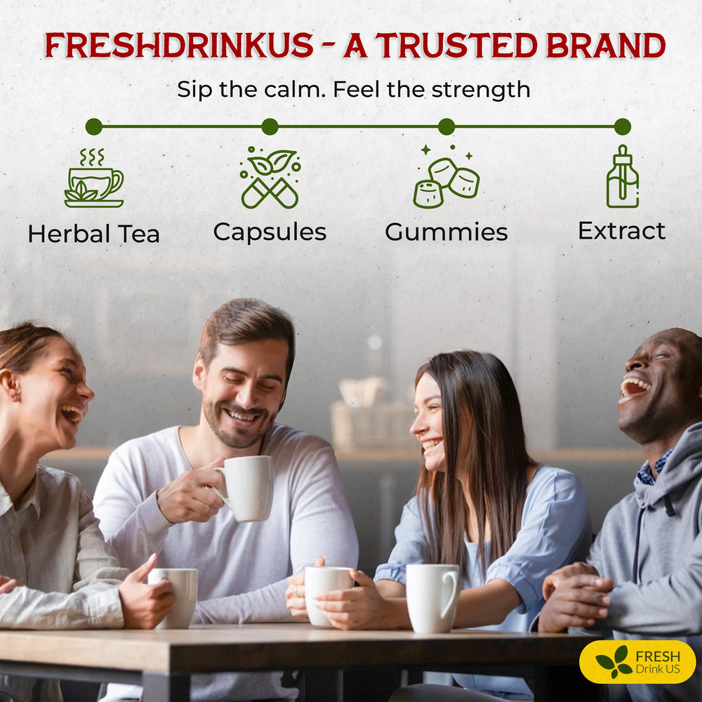 FRESHDRINKUS envase abierto mostrando varias bolsitas para uso prolongado