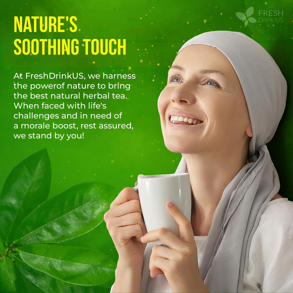 FRESHDRINKUS taza con infusión caliente, bebida reconfortante