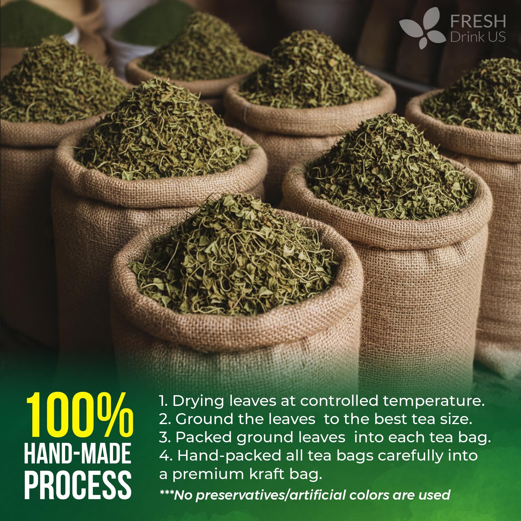 FreshDrinkUS etiqueta con información de lote y cumplimiento de calidad