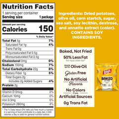 Frito Lay detalle aceite de oliva resaltando horneado saludable