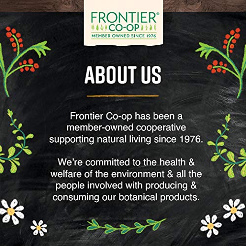 Frontier Co‑op bolsa junto a objetos cotidianos, referencia de tamaño y porción de 1 lb