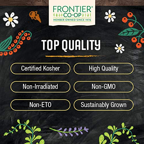 Frontier Co‑op etiqueta kosher y leyendas, certificación que garantiza cumplimiento alimentario