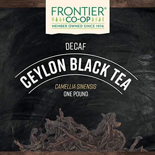 Frontier Co‑op primer plano de hojas Broken Orange Pekoe, textura que aporta infusión rápida