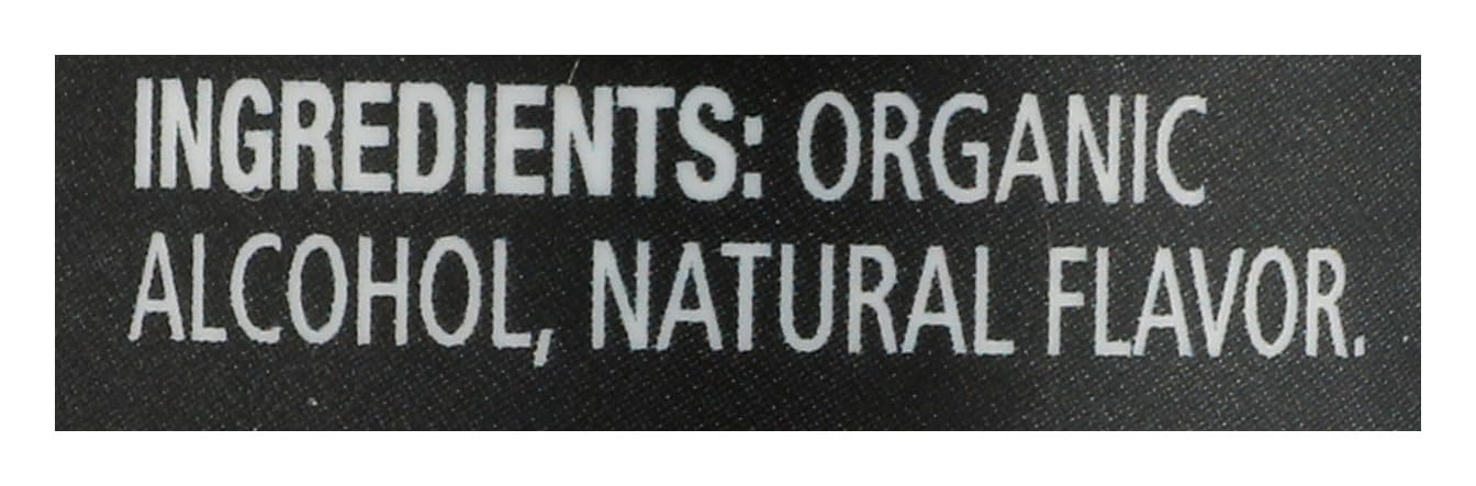 Primer plano de la etiqueta Frontier Co-op Lavender Flavor, claridad en información y uso culinario