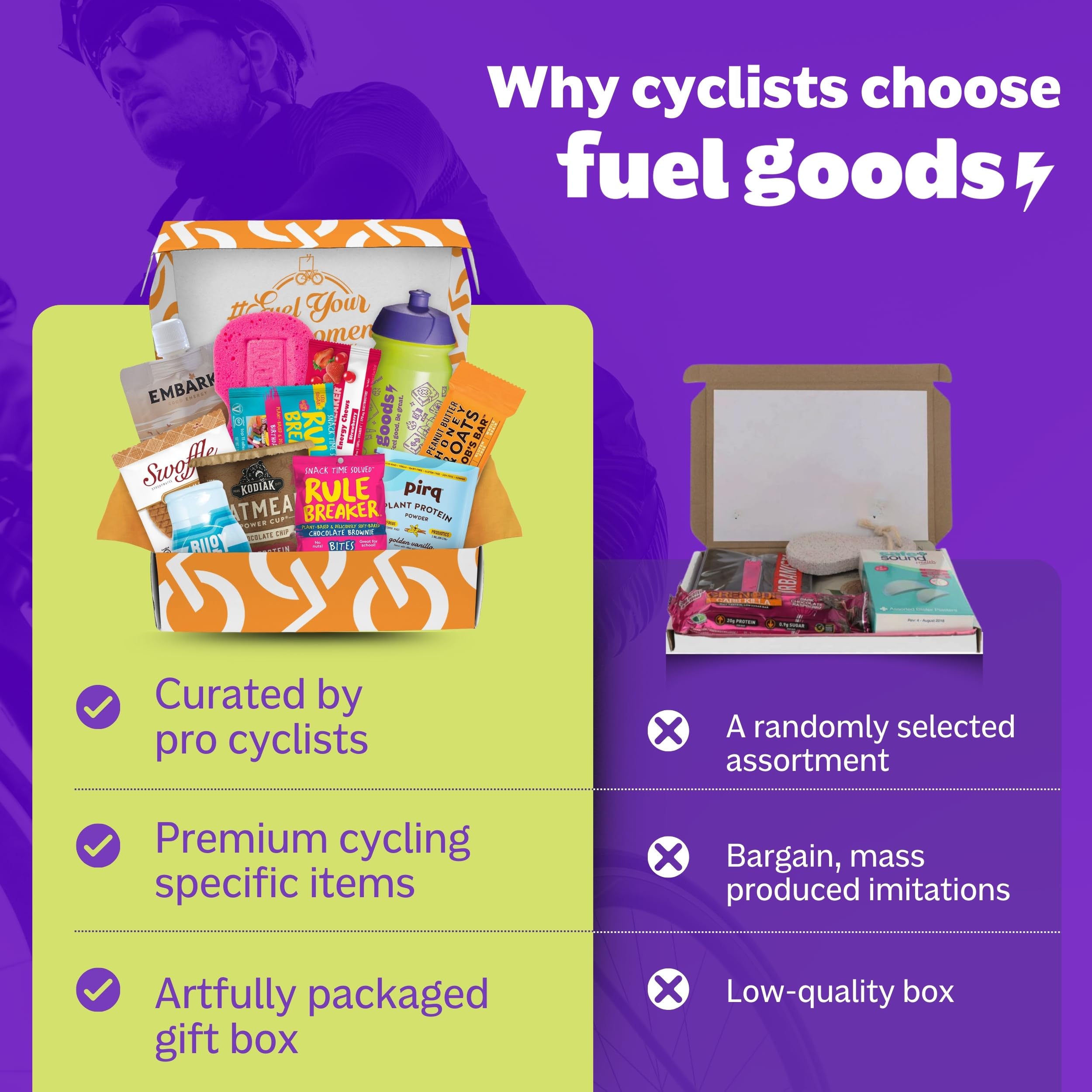 Fuel Goods RiderBox® ambientada en ruta mostrando utilidad y estilo