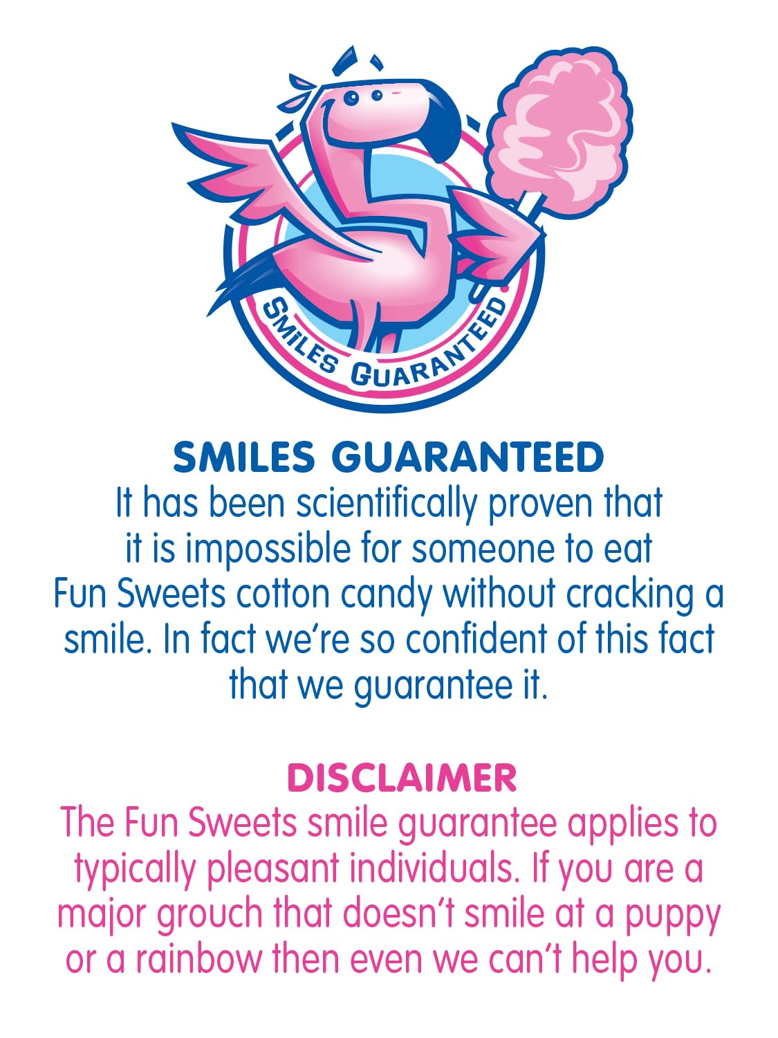 Fun Sweets textura cercana del algodón de azúcar mostrando su esponjosidad