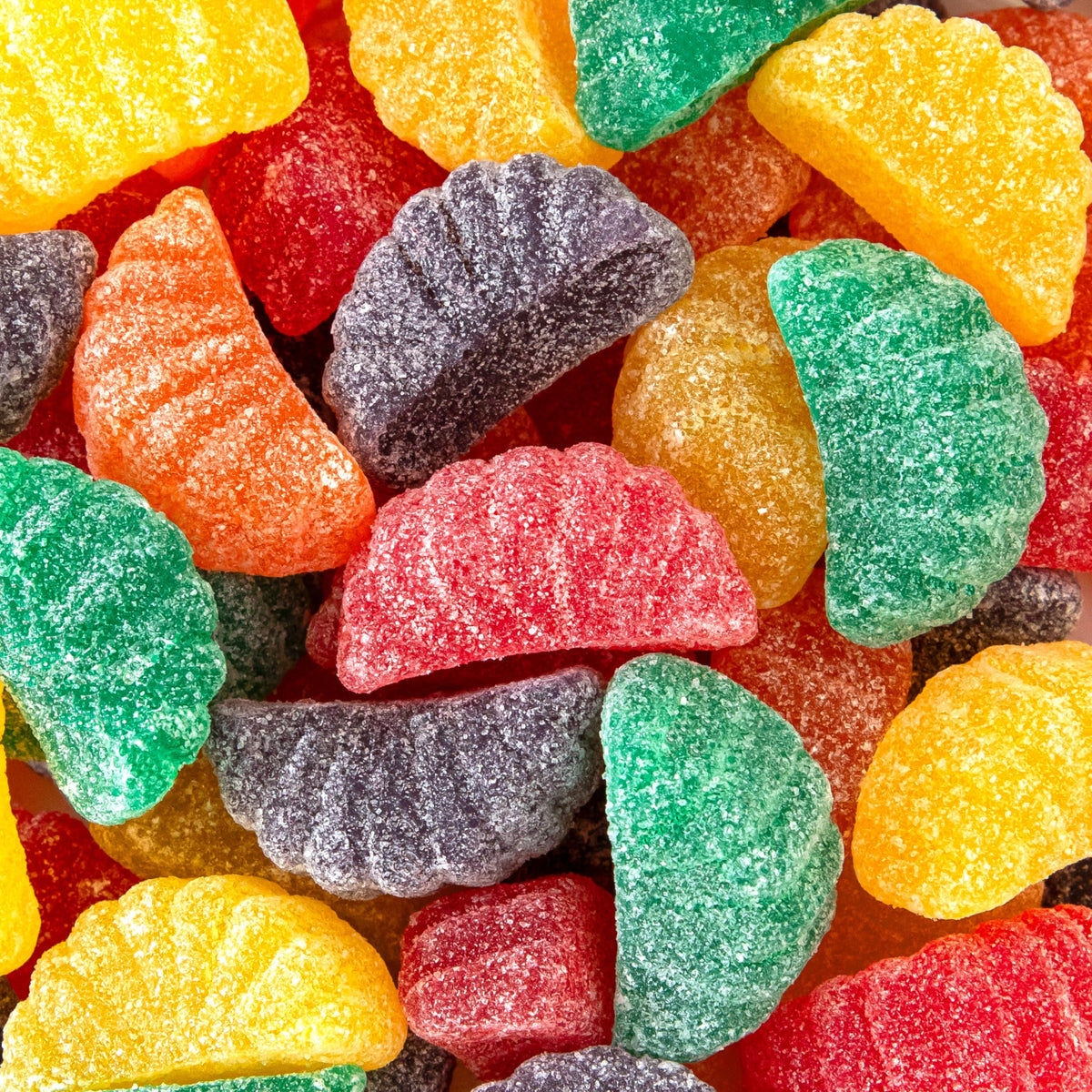 FUNTASTY frente del empaque mostrando la bolsa de 2 lb y colores vivos