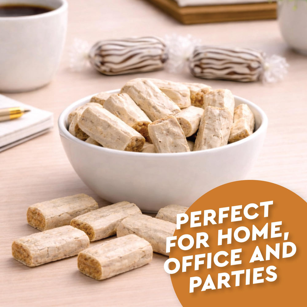 Fusion Sweets And Snacks etiqueta de ingredientes clara y transparente