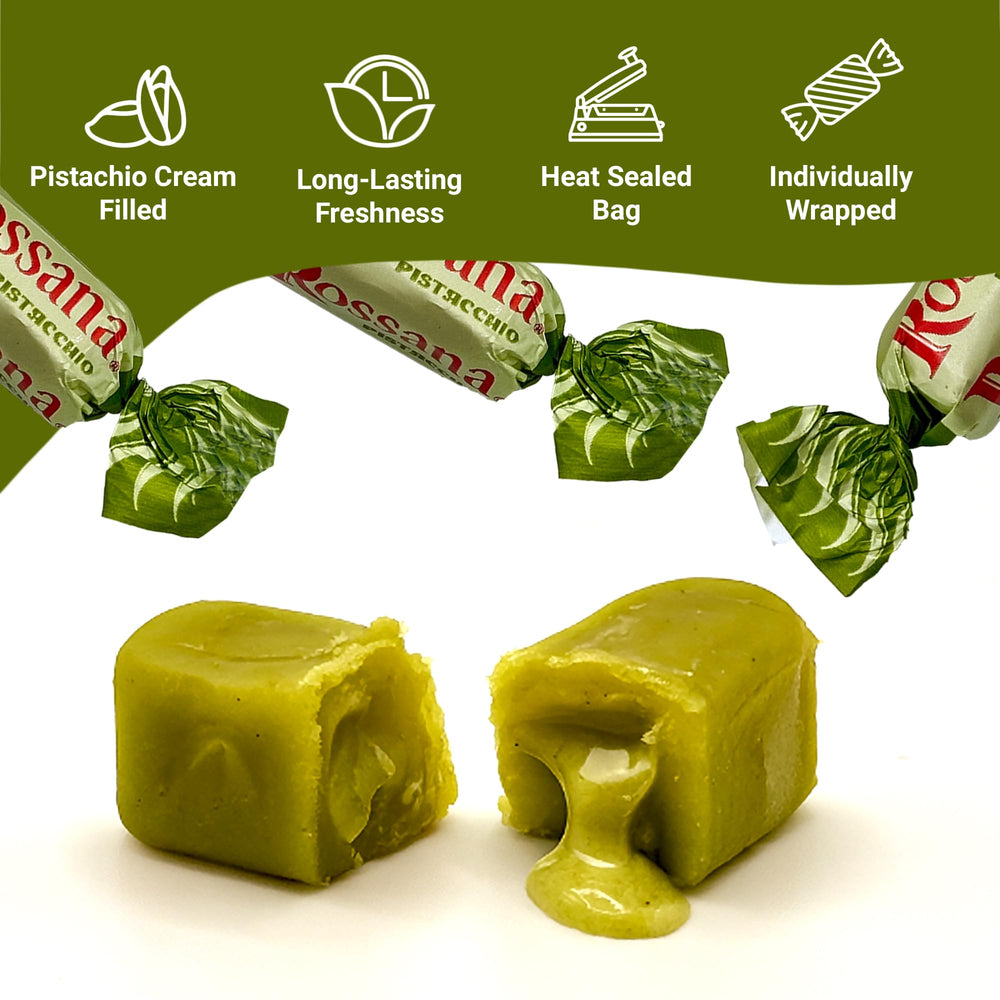 Fusion Sweets And Snacks mano sosteniendo piezas envueltas para servir fácilmente