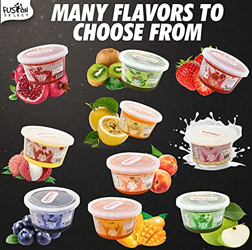 Fusion Select etiqueta nutricional en detalle para información clara