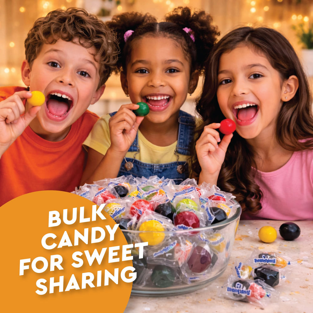 Fusion Sweets And Snacks etiqueta de la bolsa con ingredientes y datos útiles