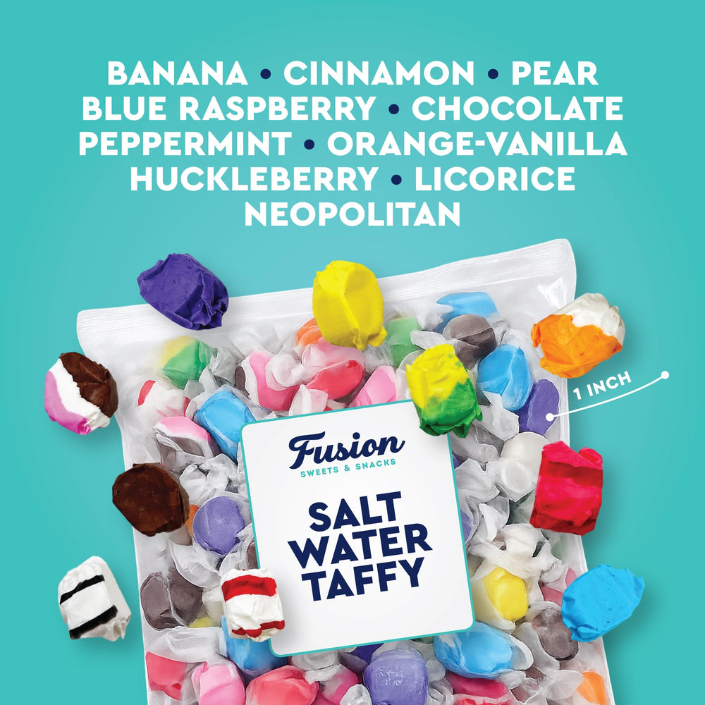 Fusion Sweets And Snacks frasco transparente lleno para decoración y venta