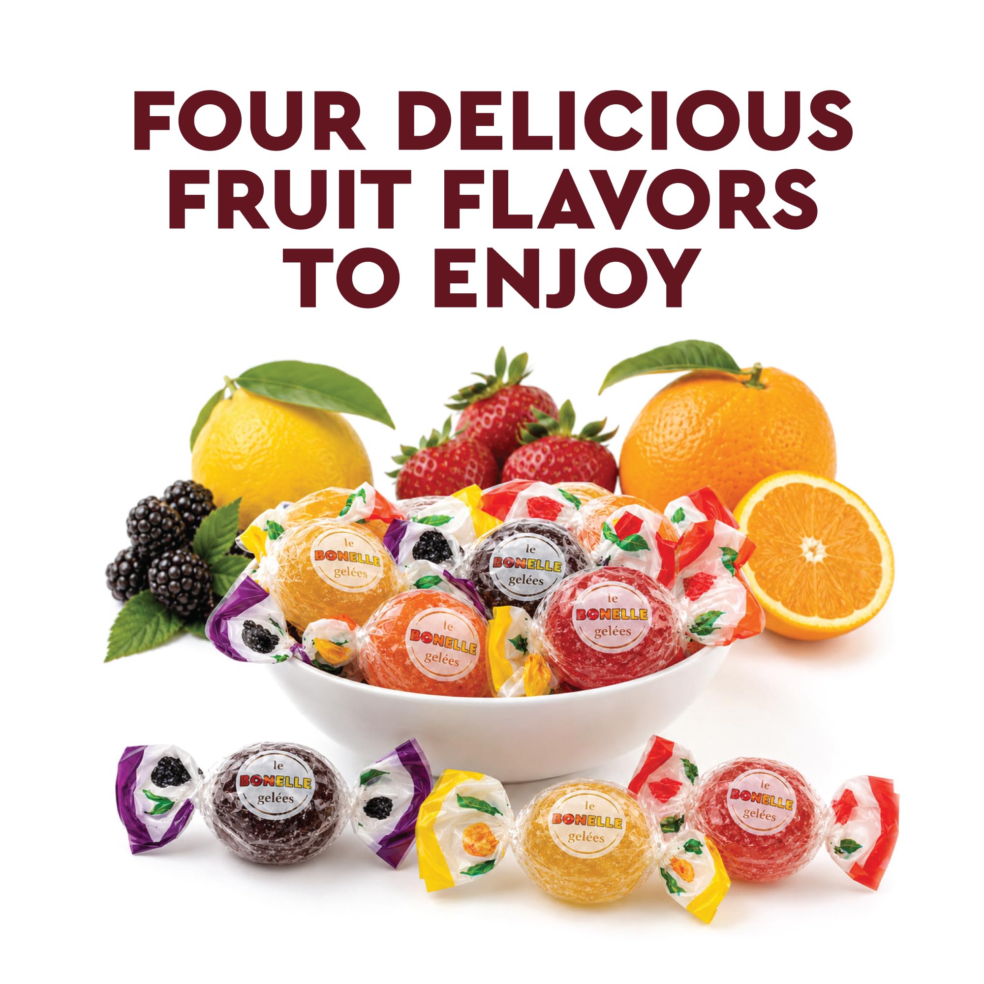 Fusion Sweets And Snacks cesta regalo con Bonelle lista para obsequiar