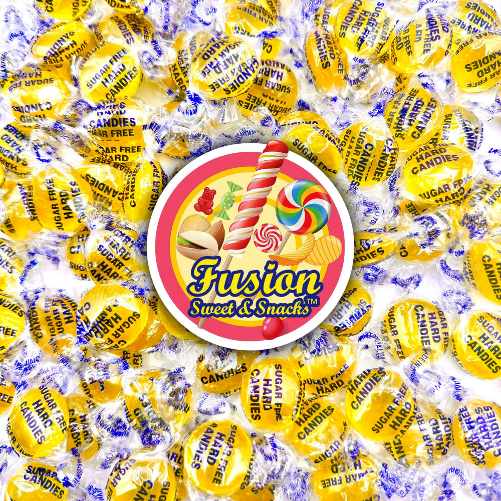 Fusion Sweets And Snacks caramelos en un escritorio para compartir y atención al cliente