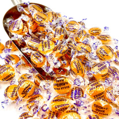 Fusion Sweets And Snacks detalle de textura del caramelo mostrando apariencia firme y apetecible