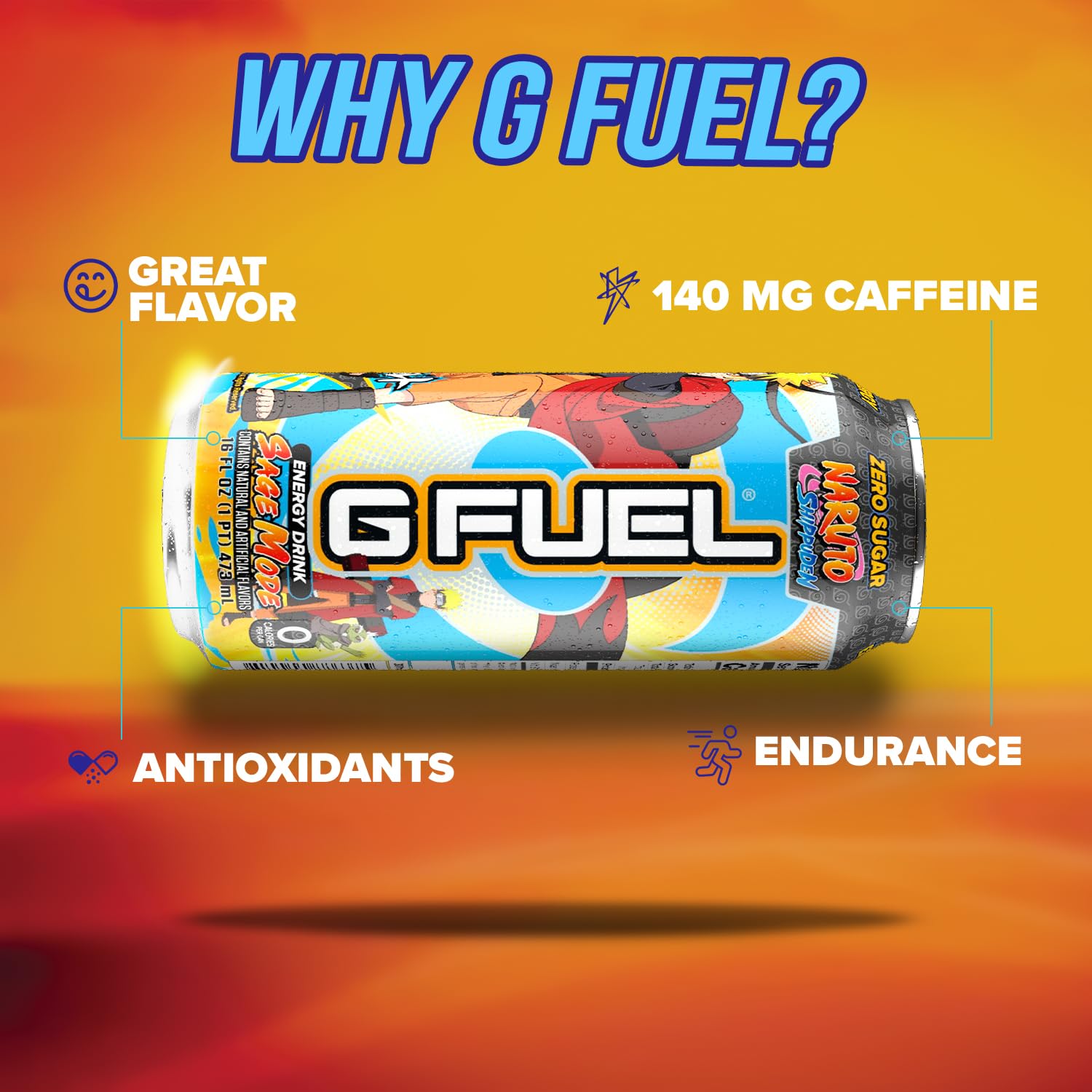 G Fuel bebida efervescente zoom en burbujas mostrando frescura y sensación ligera