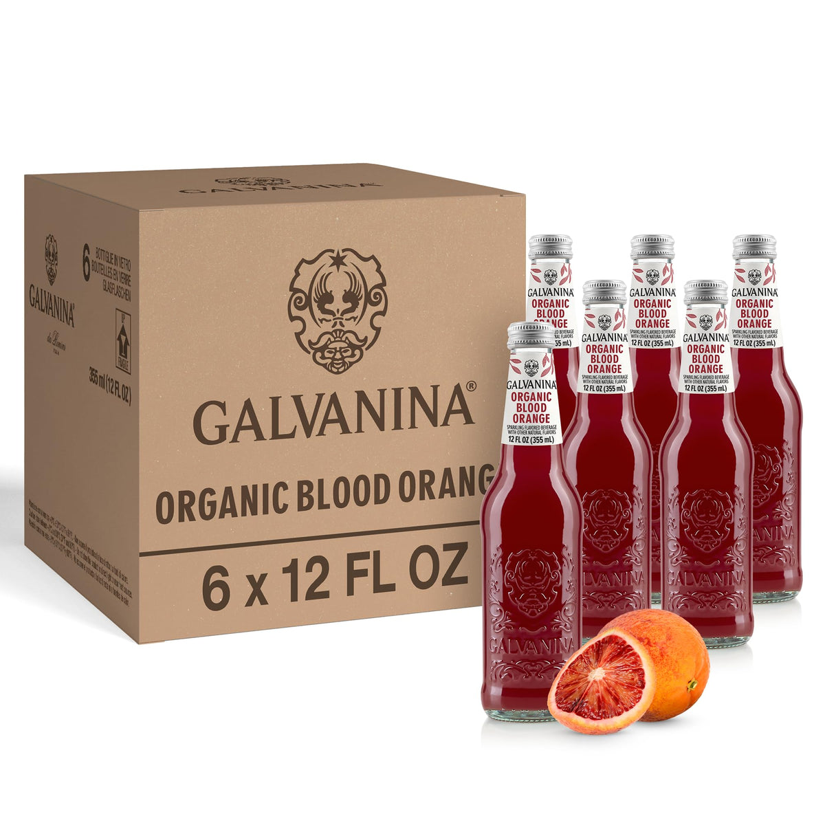Galvanina botella frontal mostrando etiqueta y frescura del producto