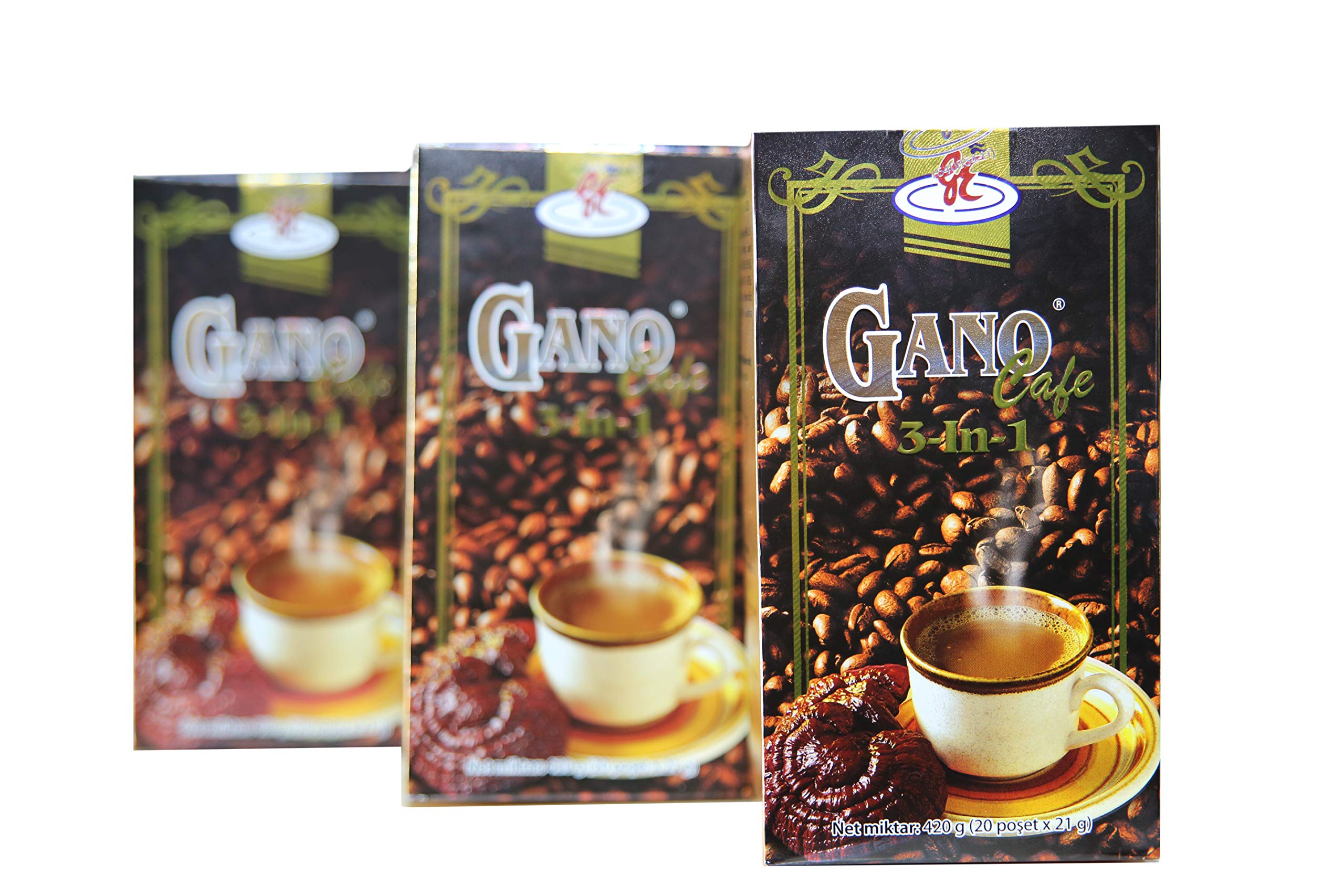 GANO EXCEL taza preparada con aspecto cremoso y apetecible