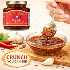 Garlic Gold trocitos de ajo crujiente para añadir crocancia y sabor