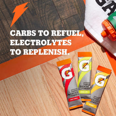 Gatorade bolsa abierta con polvo listo para preparar bebida de alto rendimiento