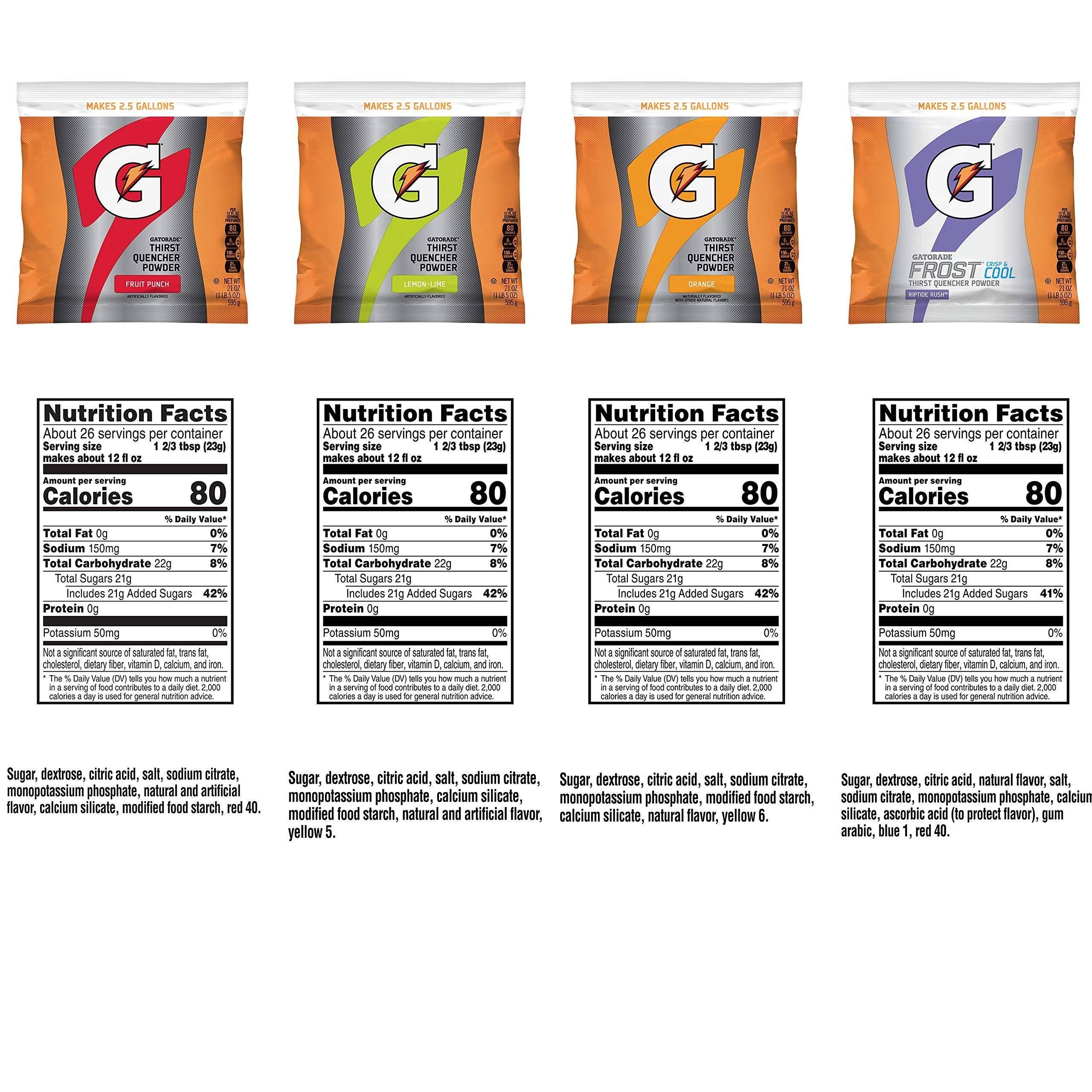 Gatorade embalaje frustration-free listo para abrir y almacenar con comodidad