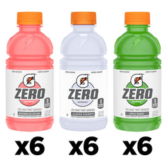 Gatorade G Zero Apple Burst detalle de etiqueta y color como opción baja en calorías