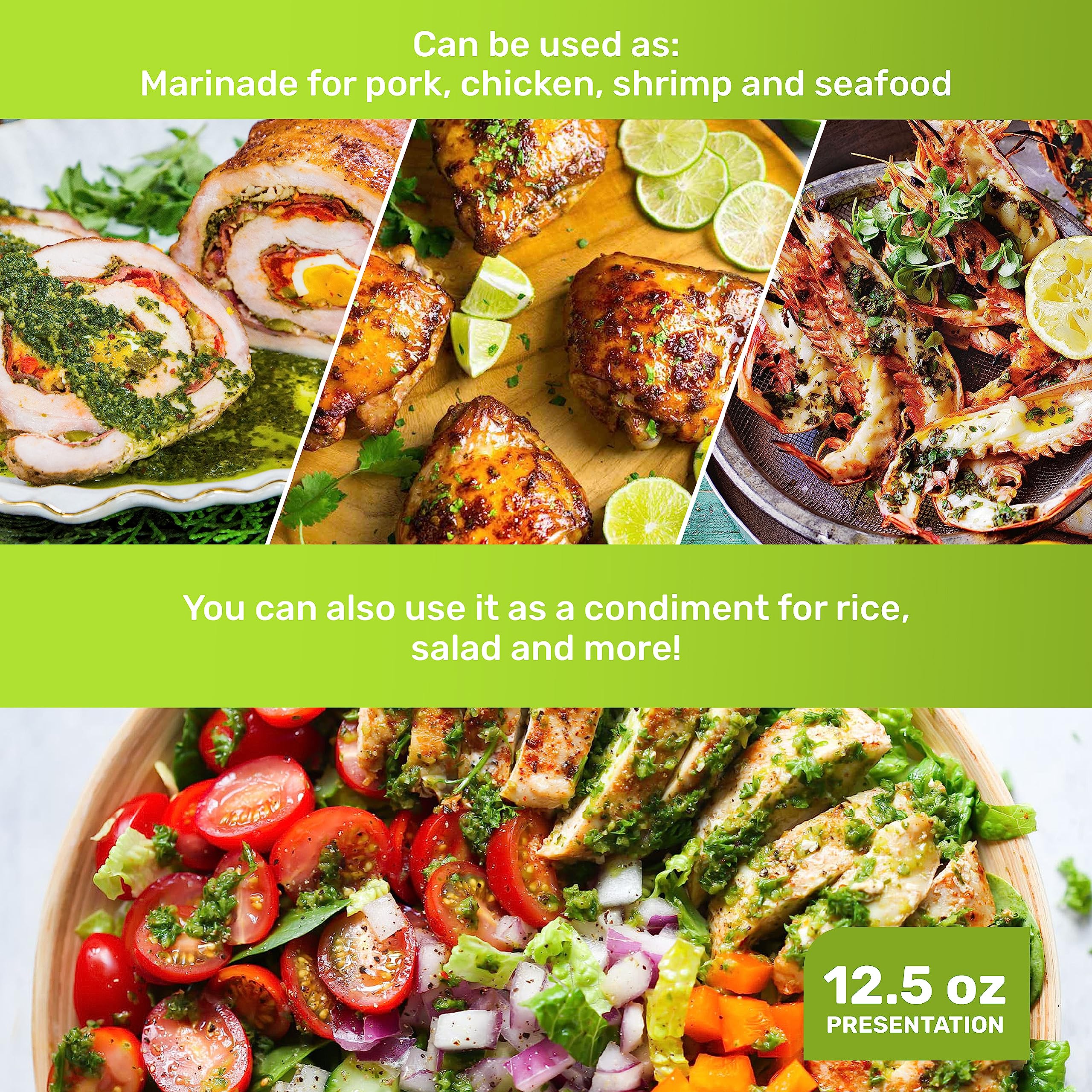 Gaucho Ranch etiqueta con ingredientes naturales y beneficios claros