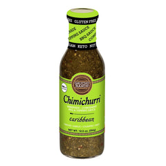 Gaucho Ranch botella frente mostrando etiqueta y uso en cocina