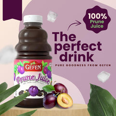 Gefen primer plano del color y textura del jugo que destaca su aspecto natural