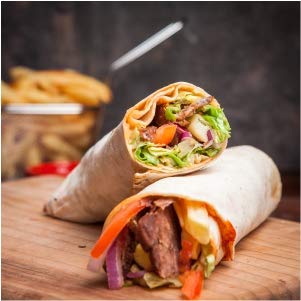 General Nature mano sosteniendo una Wonder Wraps mostrando flexibilidad