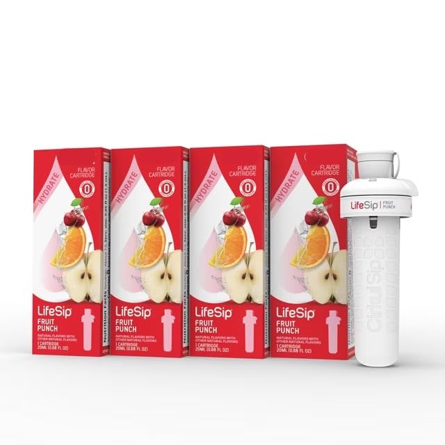 Generic cartucho Fruit Punch frontal mostrando etiqueta y beneficio sin calorías
