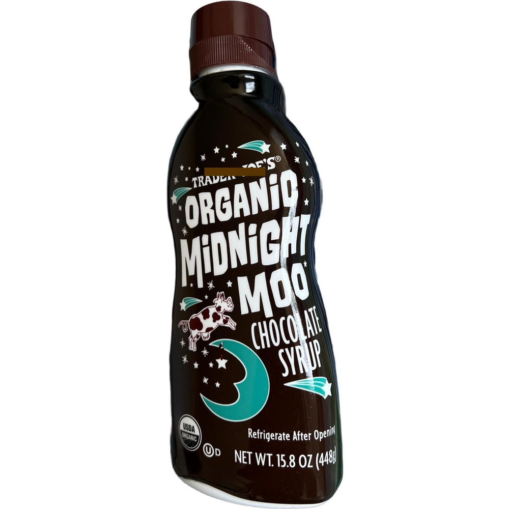 Generic Organic Midnight Moo frente del envase mostrando etiqueta orgánica y facilidad de uso