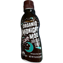 Generic Organic Midnight Moo frente del envase mostrando etiqueta orgánica y facilidad de uso