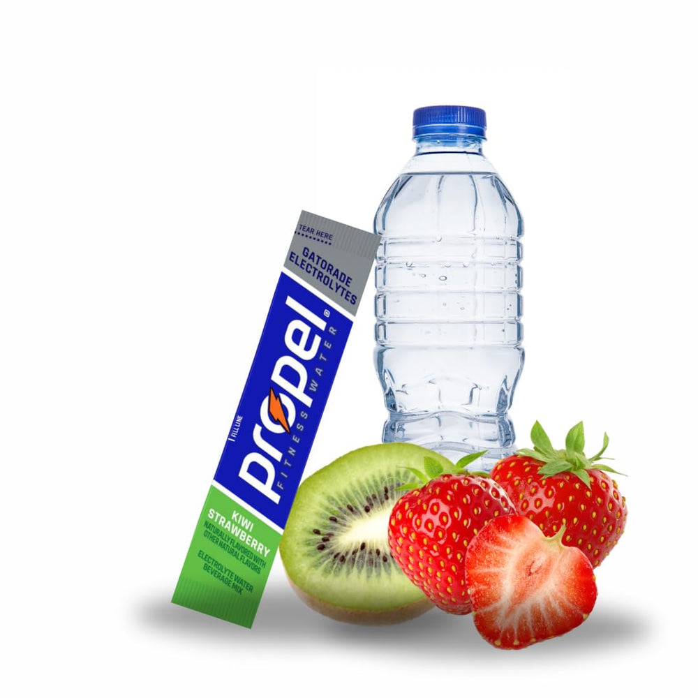 Generic Propel polvo en primer plano muestra color y finura para disolución eficiente